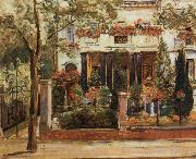 Max Slevogt Steinbart Villa oil painting